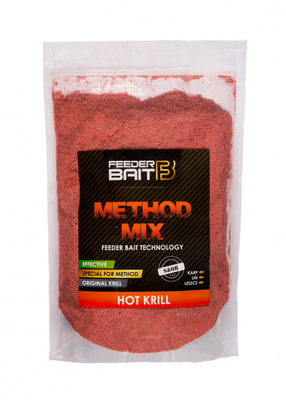 Feeder Bait Method Mix Hot Krill 800g