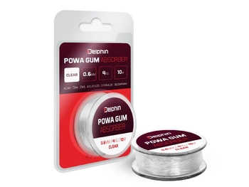 Feeder guma Delphin Powa Gum clear 7m 1,0mm